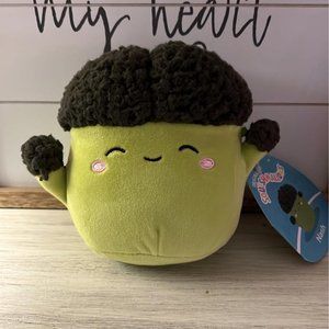 Nash the Broccoli Squishmallow 5” NWT